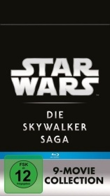 Star Wars 1 - 9 - Die Skywalker Saga, 18 Blu-ray