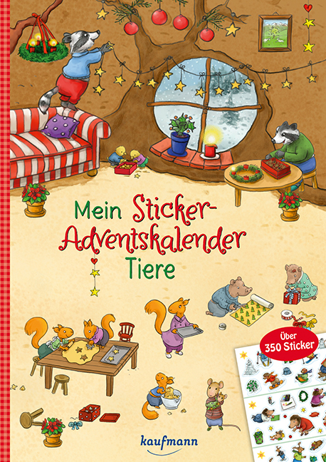 Mein Sticker-Adventskalender - Tiere main product photo