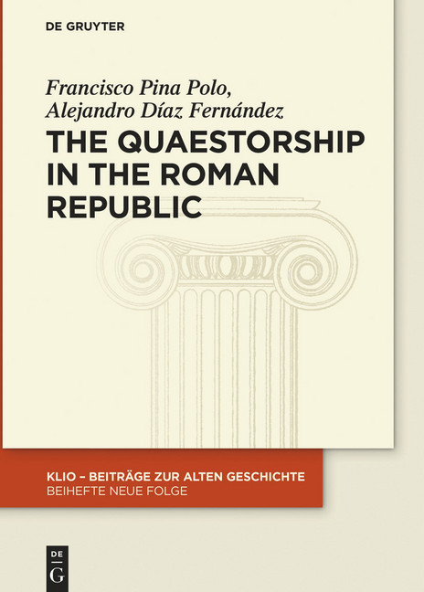 The Quaestorship in the Roman Republic main product photo