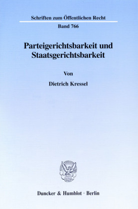 Parteigerichtsbarkeit und Staatsgerichtsbarkeit.