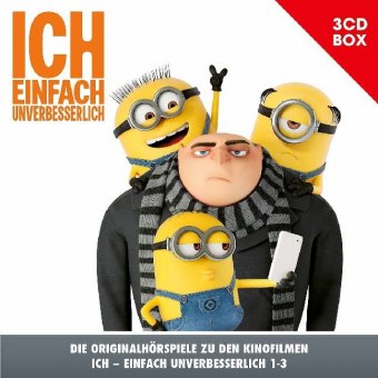 Ich - Einfach unverbesserlich 3-CD Hörspielbox, 3 Audio-CD, 3 Audio-CD