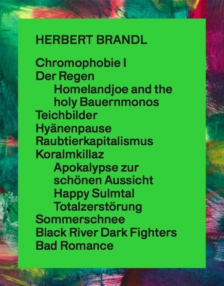 Herbert Brandl. Exposed to Painting. Die letzten 20 Jahre / The past 20 years main product photo