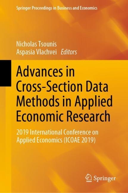 Advances in Cross-Section Data Methods in Applied Economic Research main product photo