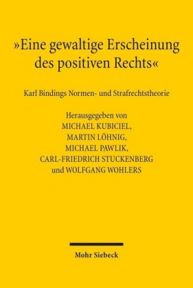 'Eine gewaltige Erscheinung des positiven Rechts'
