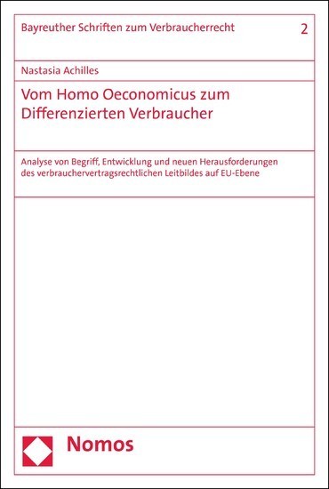 Vom Homo Oeconomicus zum Differenzierten Verbraucher main product photo