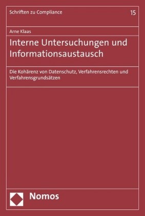 Interne Untersuchungen und Informationsaustausch