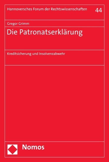 Die Patronatserklärung main product photo