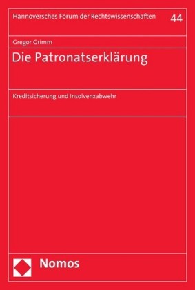 Die Patronatserklärung