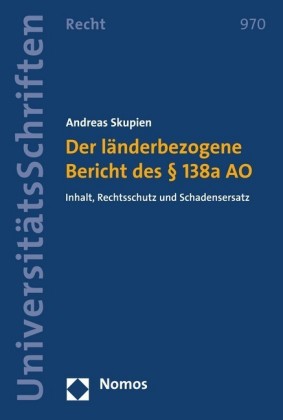 Der länderbezogene Bericht des 138a AO