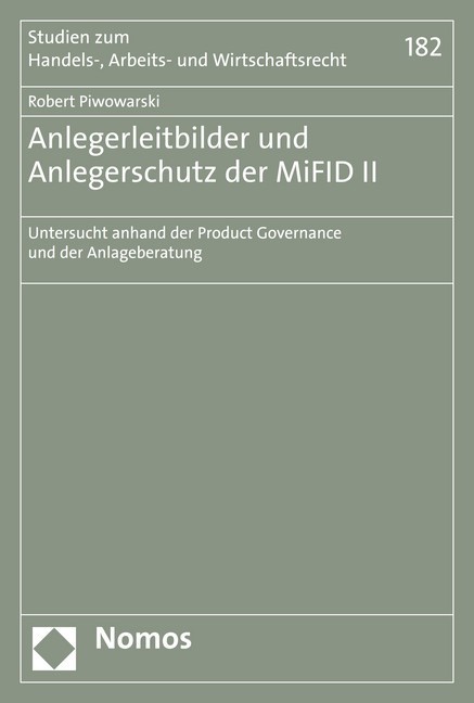 Anlegerleitbilder und Anlegerschutz der MiFID II main product photo