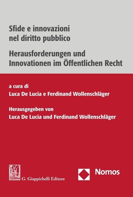 Sfide e innovazioni nel diritto pubblico | Herausforderungen und Innovationen im Öffentlichen Recht main product photo