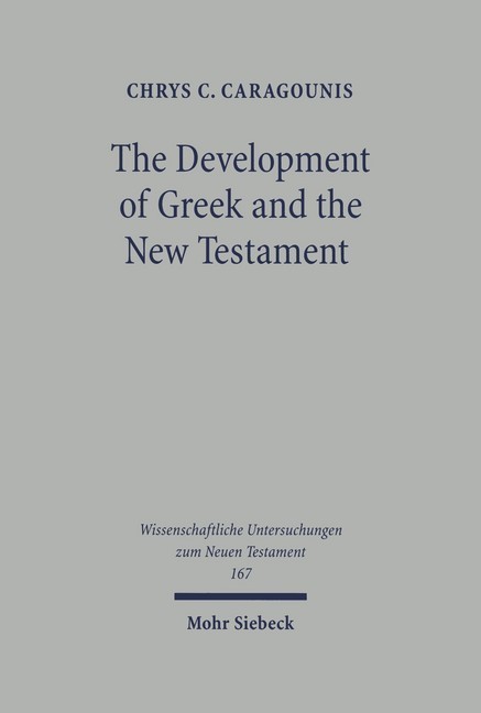 The Development of Greek and the New Testament main product photo