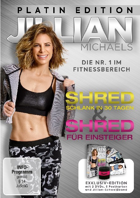 Jillian Michaels Platin Edition, 2 DVD main product photo