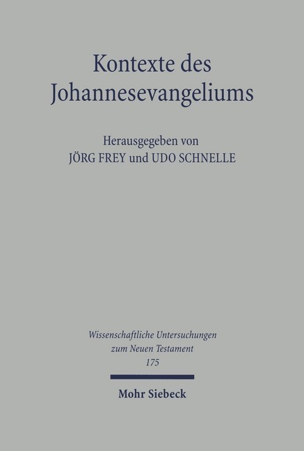Kontexte des Johannesevangeliums main product photo
