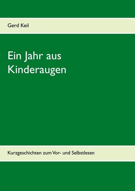 Ein Jahr aus Kinderaugen main product photo