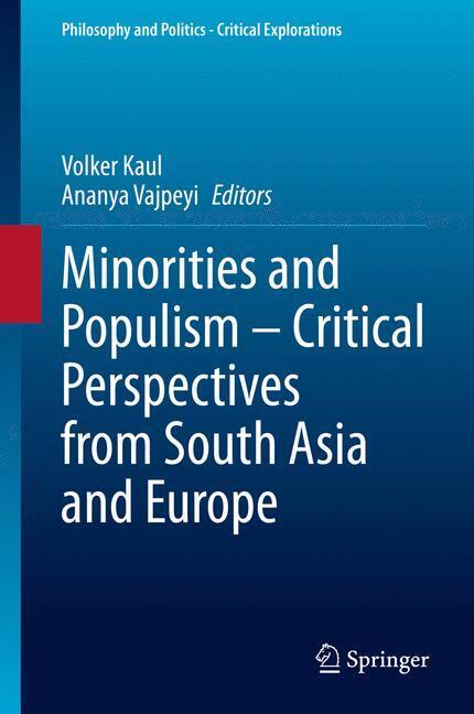 Minorities and Populism - Critical Perspectives from South Asia and Europe main product photo