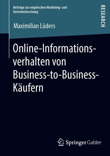 Online-Informationsverhalten von Business-to-Business-Käufern main product photo