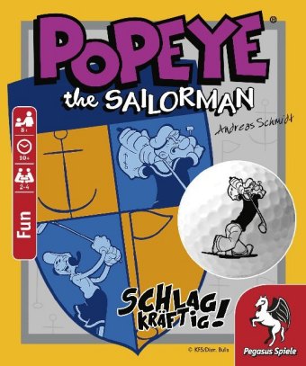 Popeye - Schlagkräftig! - Bierdeckelspiel (Spiel)