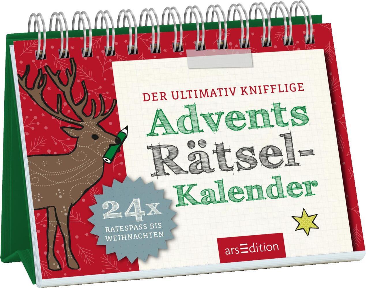 Der ultimativ knifflige Advents-Rätsel-Kalender main product photo