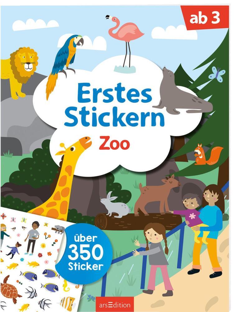 Erstes Stickern - Zoo main product photo