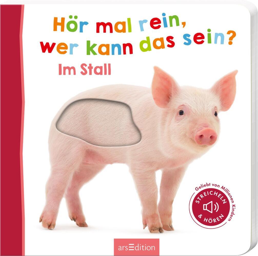Hör mal rein, wer kann das sein? - Im Stall main product photo
