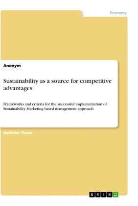Sustainability as a source for competitive advantages