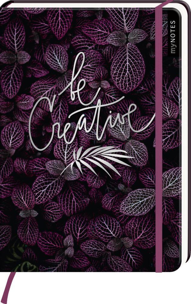 myNOTES Notizbuch A5: Be creative main product photo