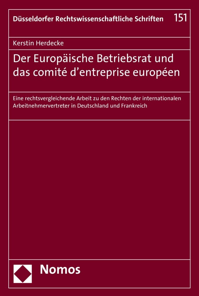 Der Europäische Betriebsrat und das comité d'entreprise européen main product photo