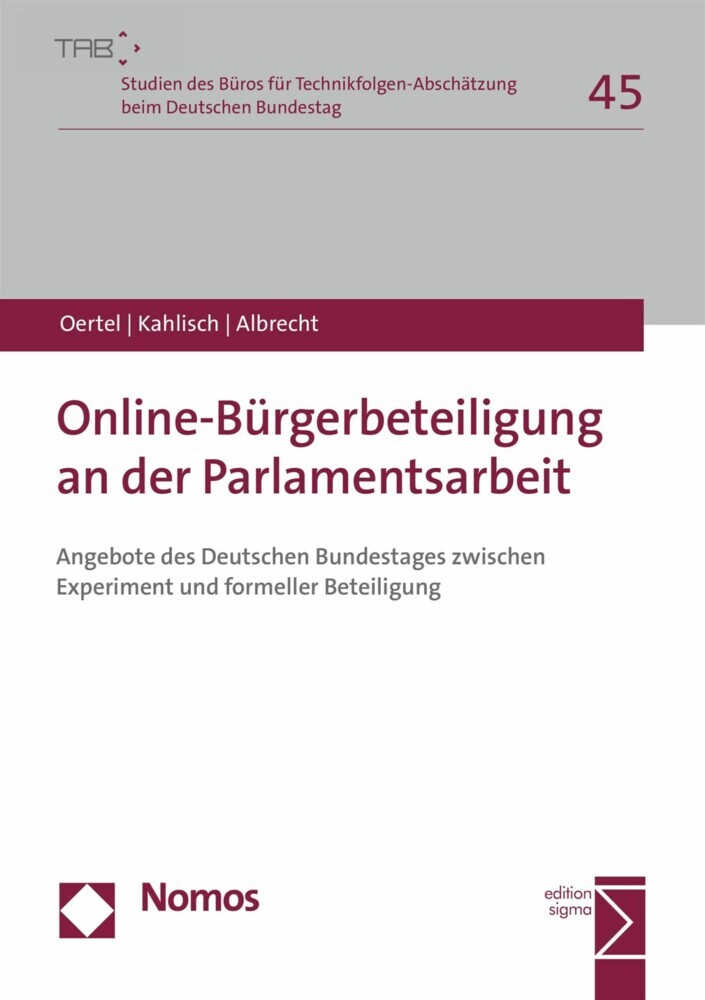 Online-Bürgerbeteiligung an der Parlamentsarbeit main product photo