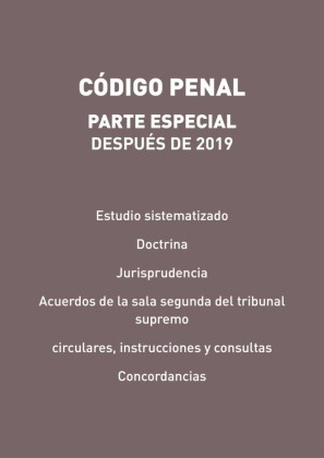 Código Penal. Parte especial, después de 2019