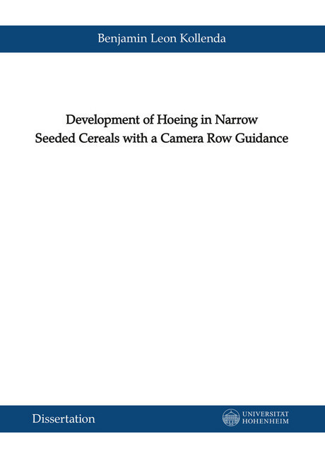 Development of Hoeing in Narrow Seeded Cereals with a Camera Row Guidance main product photo