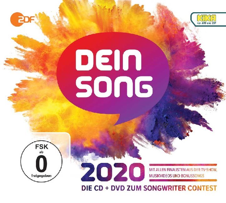 Dein Song 2020, 1 Audio-CD + 1 DVD main product photo