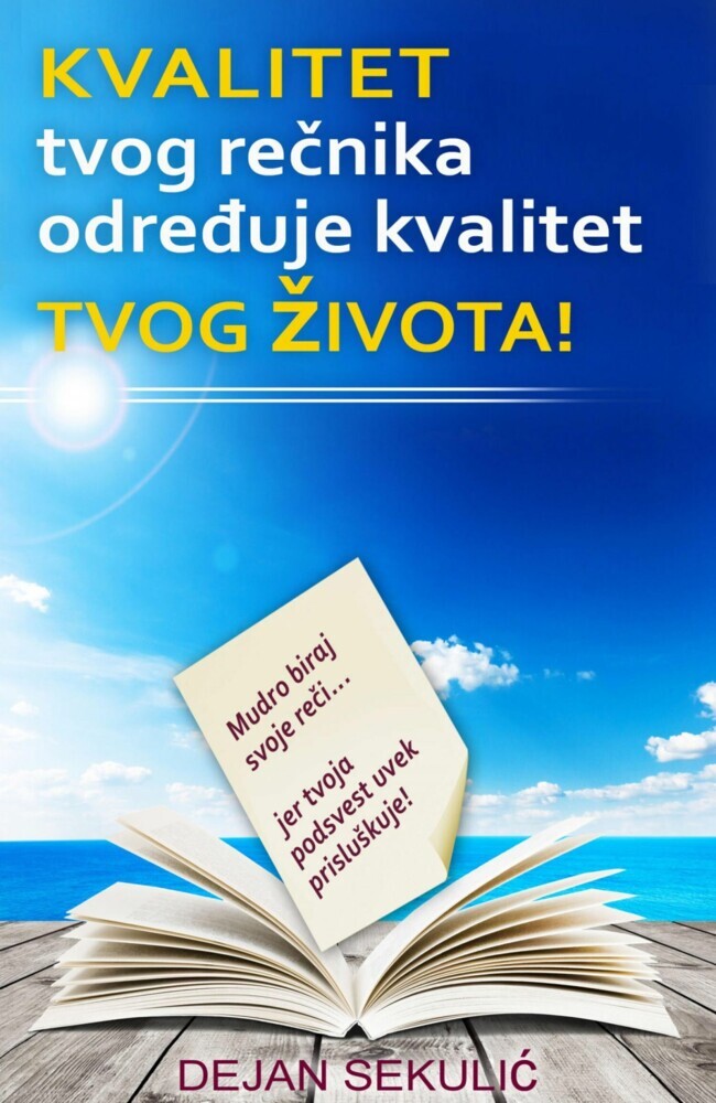 Kvalitet tvog recnika odreduje kvalitet tvog zivota! main product photo