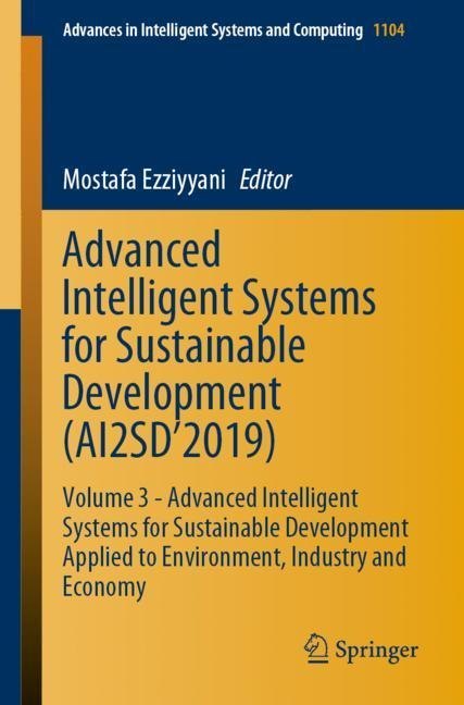 Advanced Intelligent Systems for Sustainable Development (AI2SD'2019) main product photo