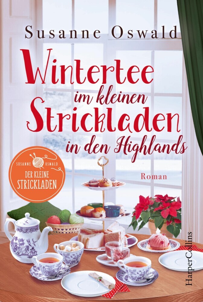 Wintertee im kleinen Strickladen in den Highlands main product photo