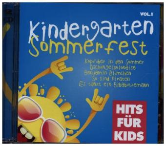 Kindergarten Sommerfest - Hits For Kids. Vol.1, 2 Audio-CD
