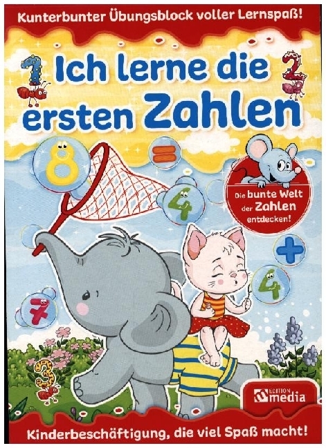Mein Lern- & Übungsblock Kindergarten - Erste Zahlen main product photo