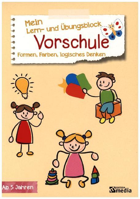 Mein Lern- & Übungsblock Vorschule - Formen, Farben, logisches Denken main product photo