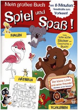 Malen, Rätseln, Vorlesen - Tierkinder
