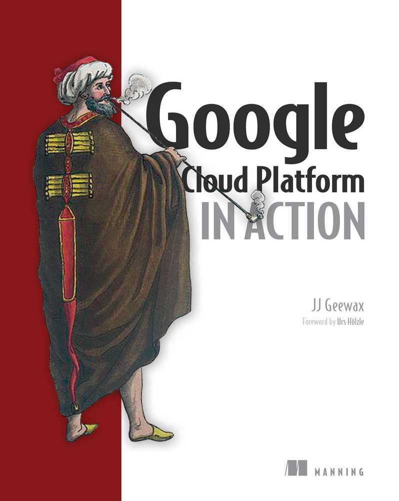 Google Cloud Platform in Action main product photo
