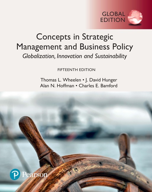 Concepts in Strategic Management and Business Policy: Globalization, Innovation and Sustainability, Global Edition main product photo