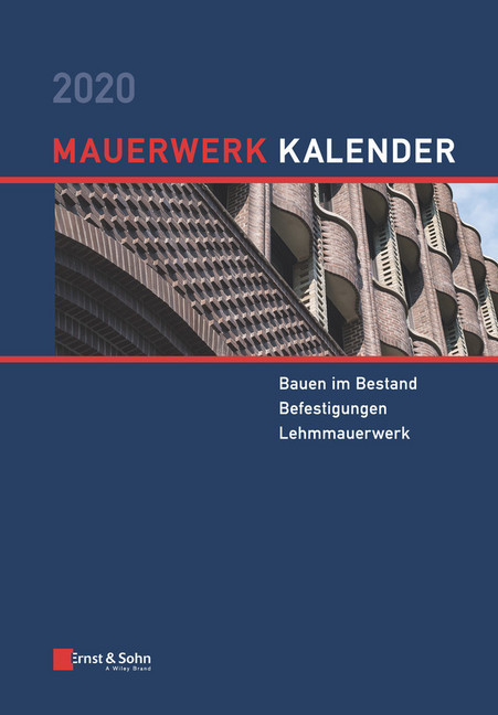 Mauerwerk-Kalender 2020 main product photo