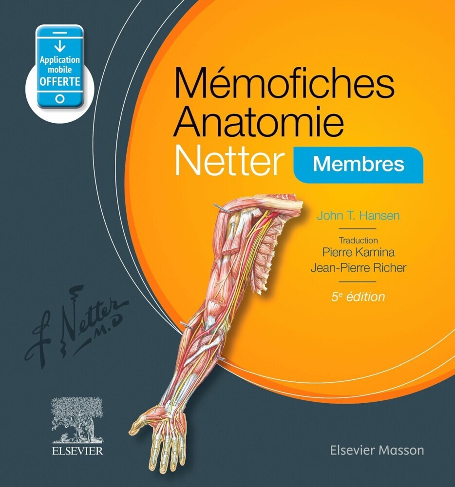 Mémofiches Anatomie Netter - Membres main product photo