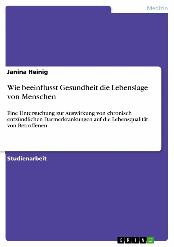 Wie beeinflusst Gesundheit die Lebenslage von Menschen main product photo