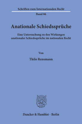 Anationale Schiedssprüche.