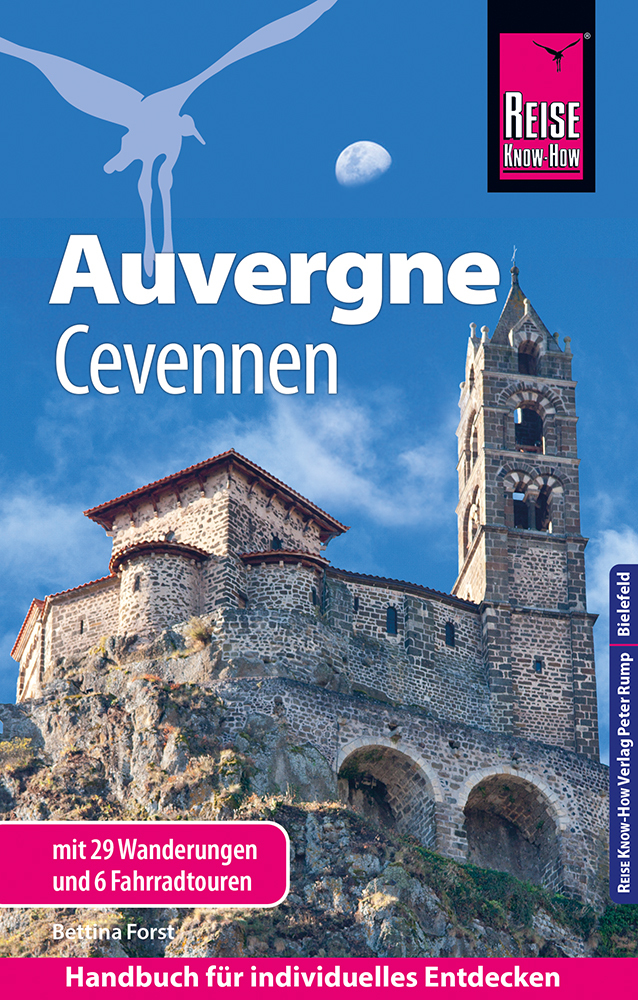 Reise Know-How Reiseführer Auvergne, Cevennen main product photo