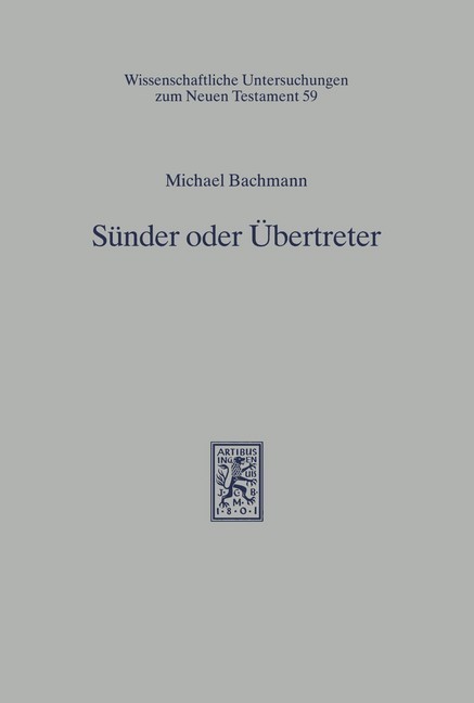 Sünder oder Übertreter main product photo