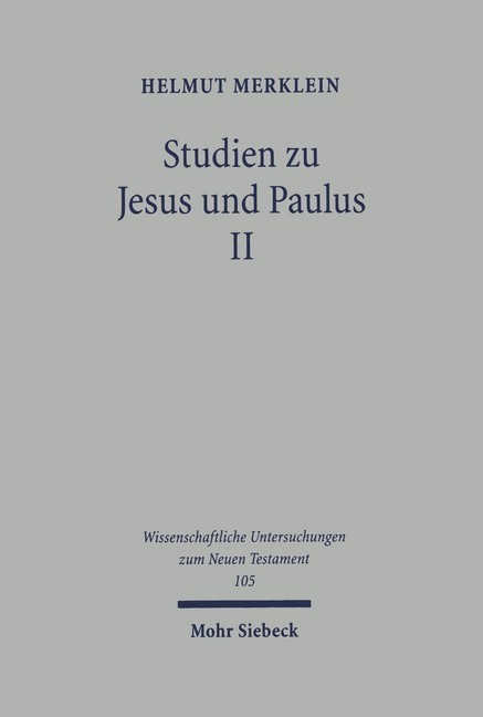 Studien zu Jesus und Paulus II main product photo