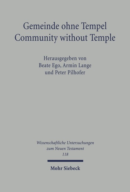 Gemeinde ohne Tempel /Community without Temple main product photo
