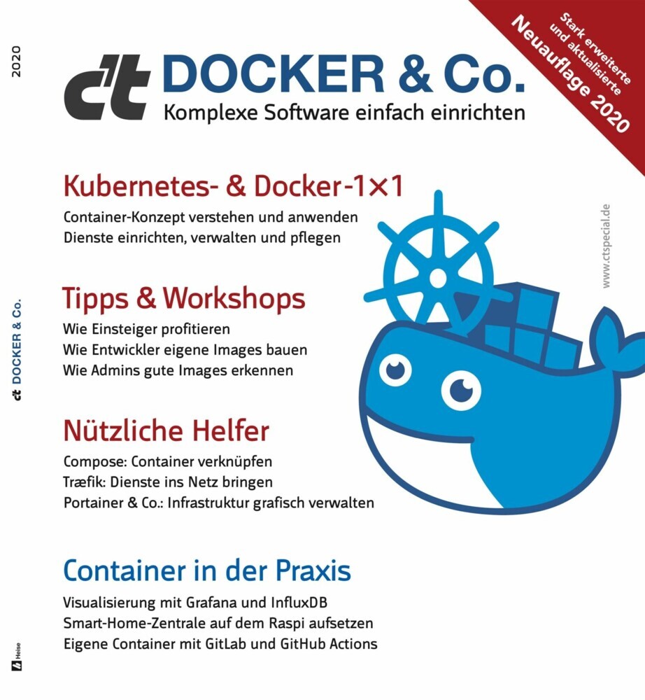 c't Docker & Co. 2020 main product photo